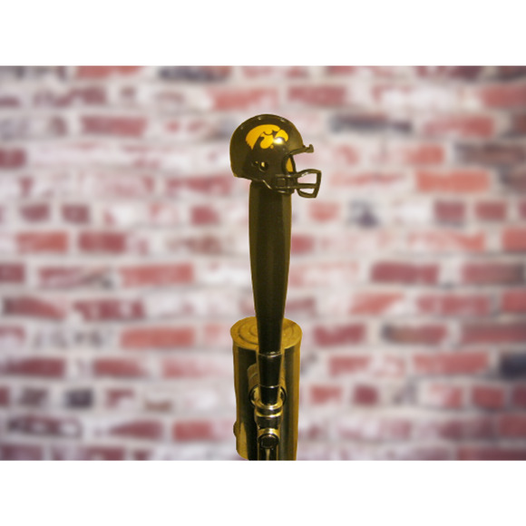 NCAA Iowa Beer Tap Handle Keg Brew Pub Style Pull Hawkeyes B10 New School - Picture 3 of 3